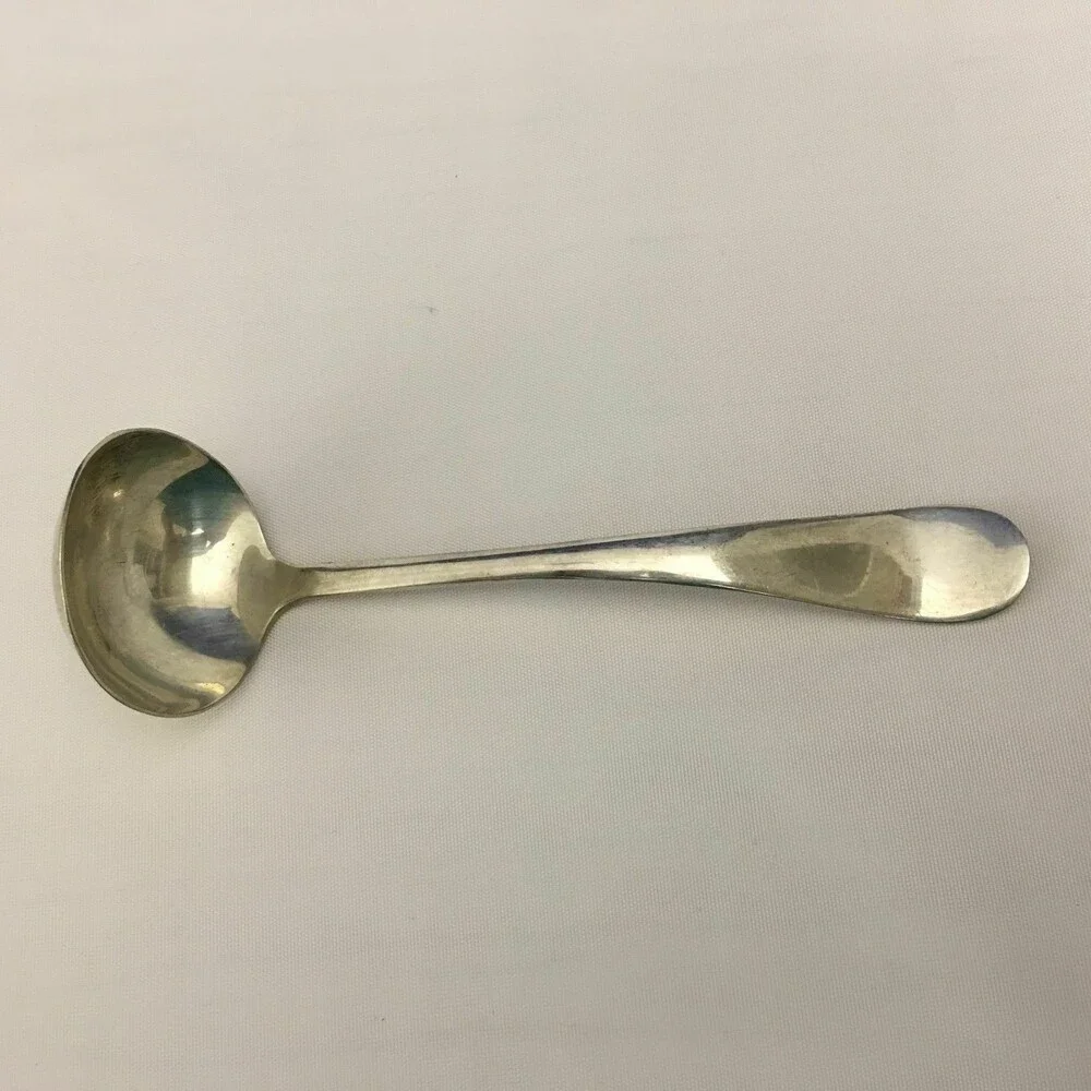 National Silver‎ Co Silver Plate Gravy Ladle Spoon